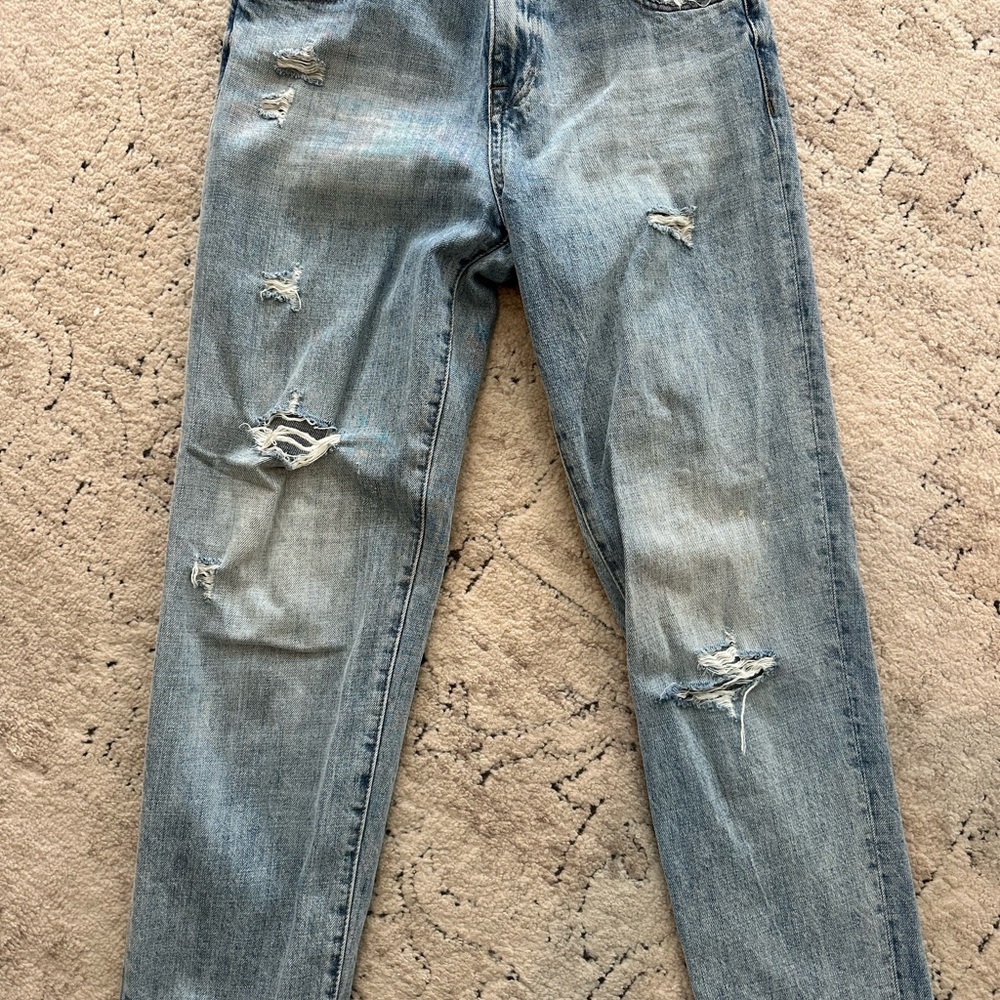Pistola women’s Relaxed Distressed Blue Jeans
